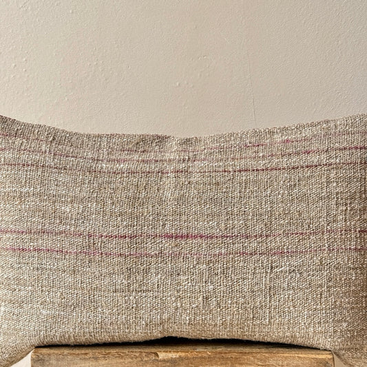 FUNDA DE COJÍN LINO ANTIGUO Nº6 30x50