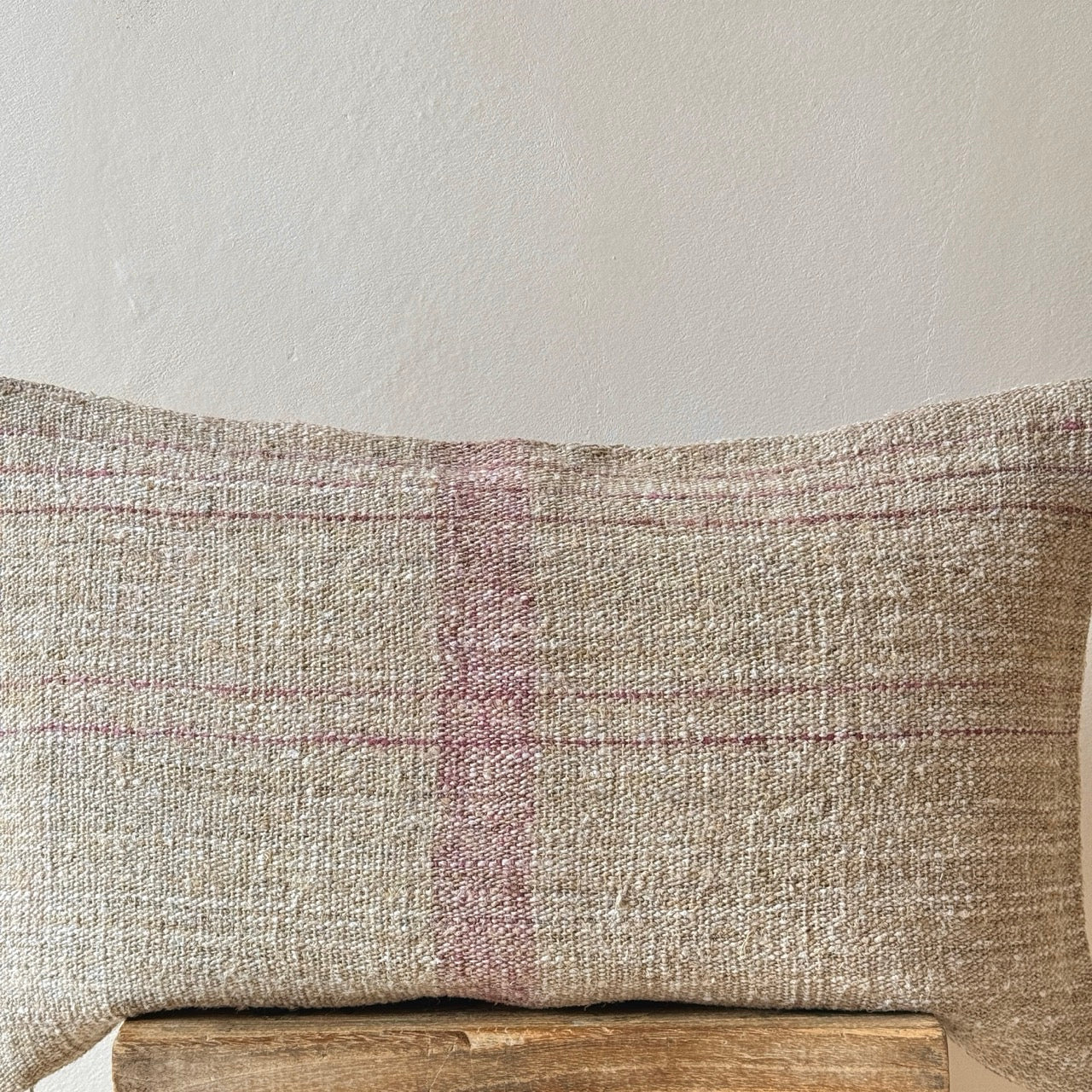 FUNDA DE COJÍN LINO ANTIGUO Nº8 30x50