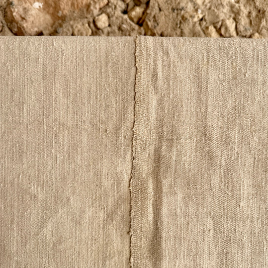 COLCHA / MANTEL DE LINO ANTIGUO