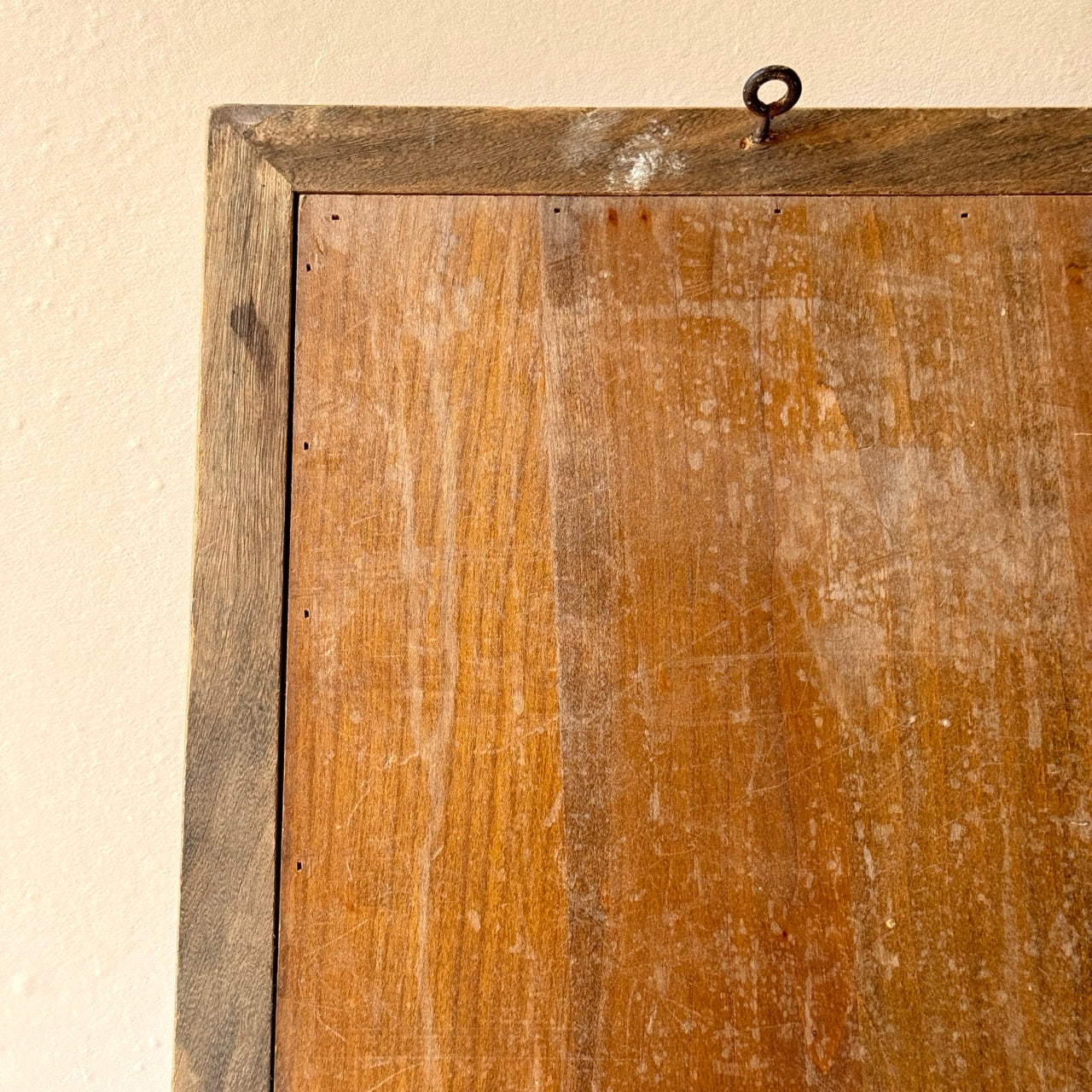 ESPEJO DE MADERA CUADRADO