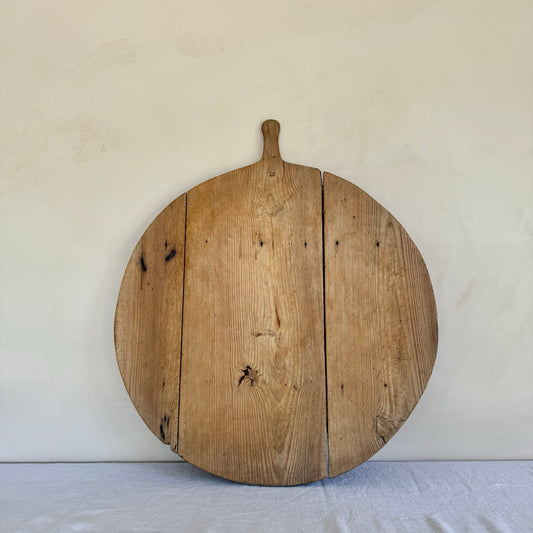 TABLA DE MADERA REDONDA