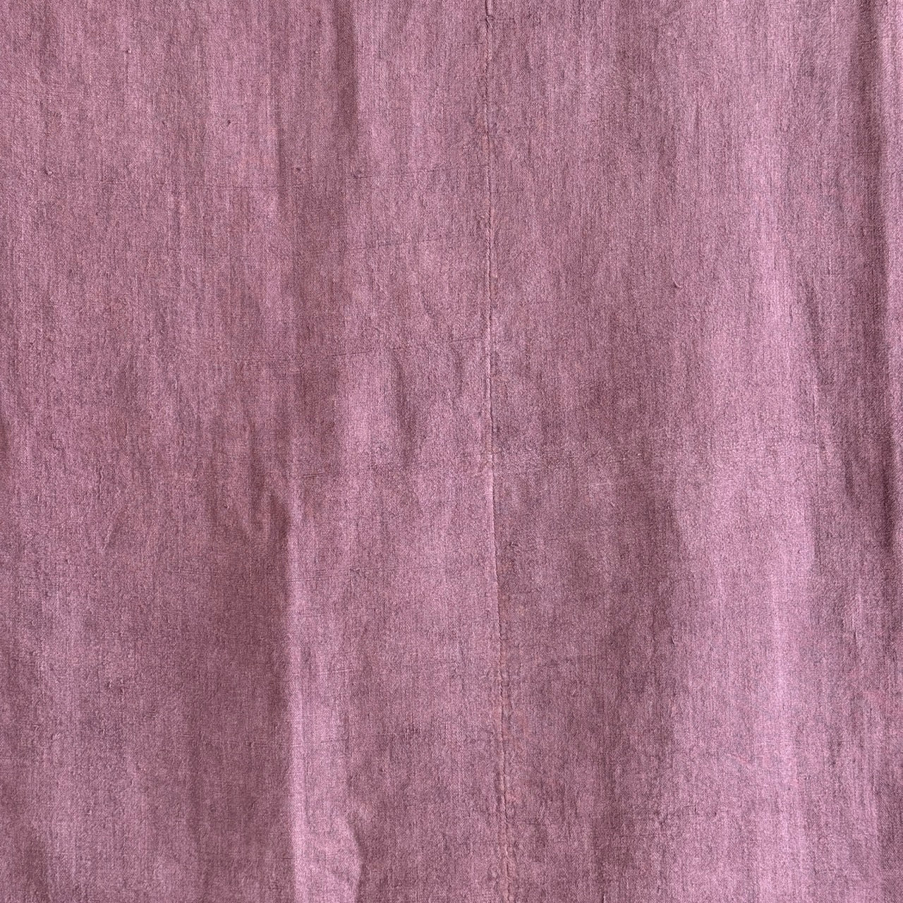 COLCHA DE LINO ANTIGUO PÚRPURA