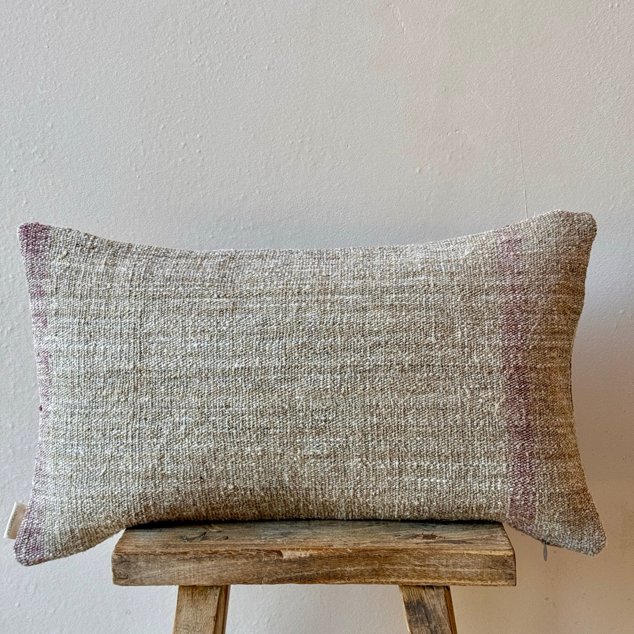 FUNDA DE COJÍN LINO ANTIGUO Nº12 30x50