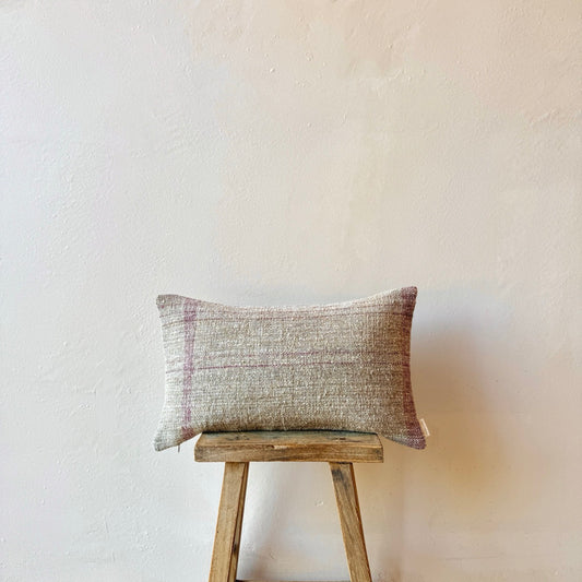 FUNDA DE COJÍN LINO ANTIGUO Nº12 30x50