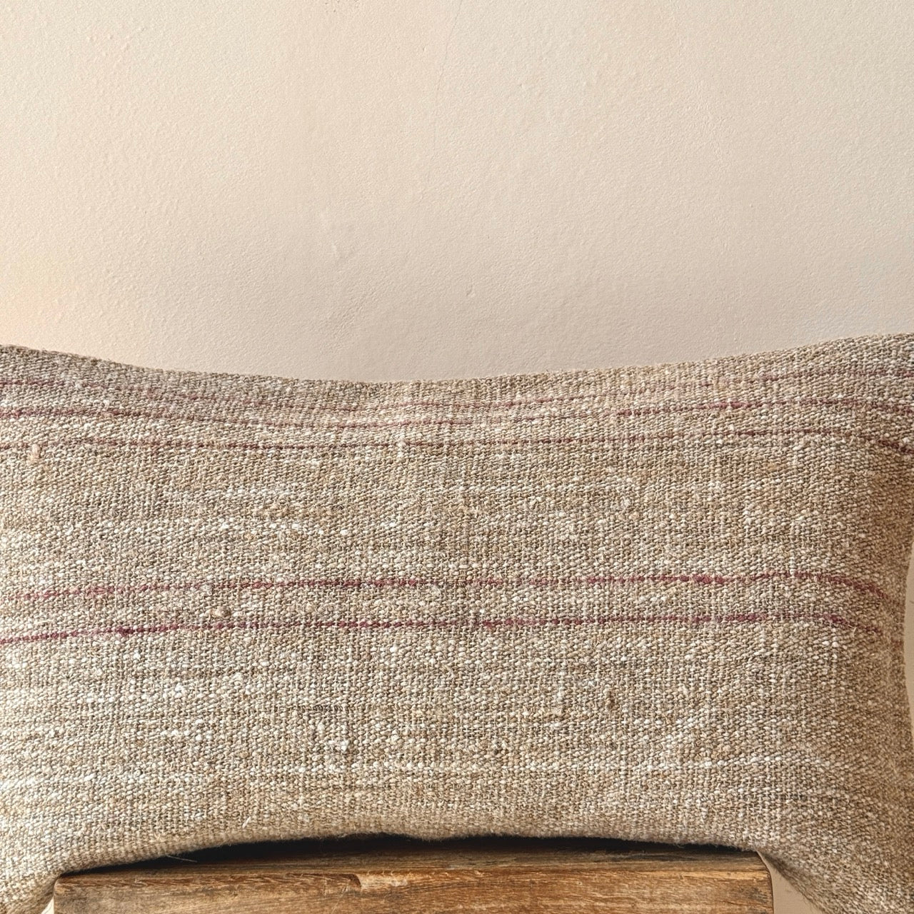 FUNDA DE COJÍN LINO ANTIGUO Nº7 30x50