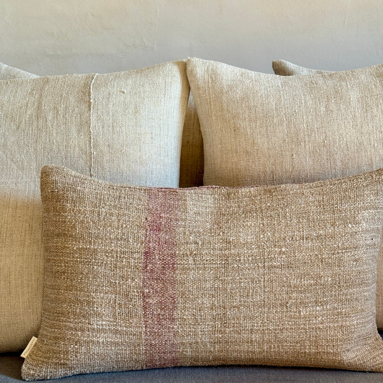 FUNDA DE COJÍN LINO ANTIGUO Nº3 30x50