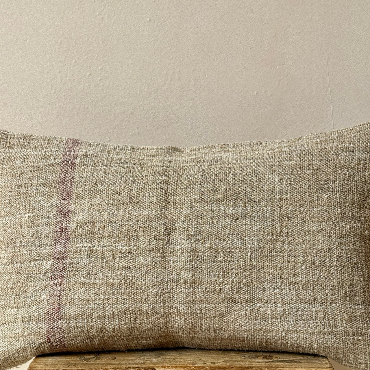 FUNDA DE COJÍN LINO ANTIGUO Nº4 30x50