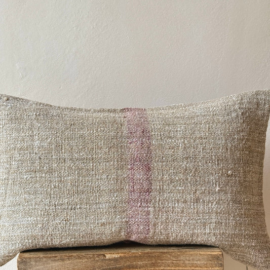 FUNDA DE COJÍN LINO ANTIGUO Nº8 30x50