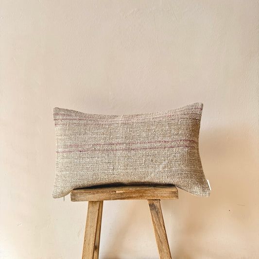 FUNDA DE COJÍN LINO ANTIGUO Nº7 30x50