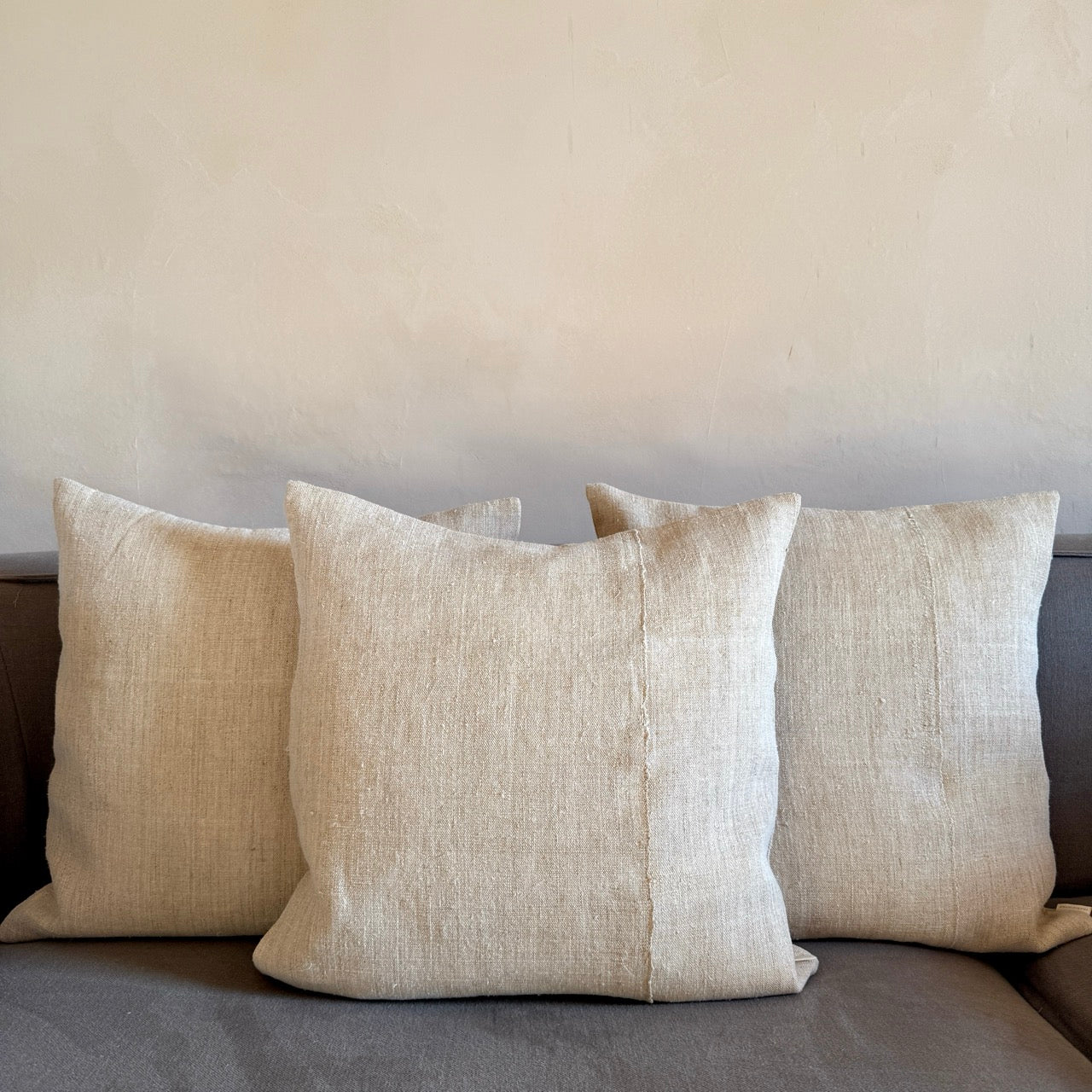 FUNDA DE COJÍN LINO ANTIGUO Nº1 50x50