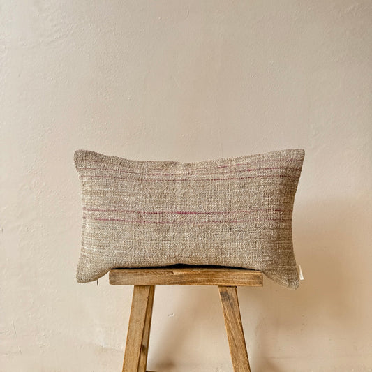 FUNDA DE COJÍN LINO ANTIGUO Nº6 30x50