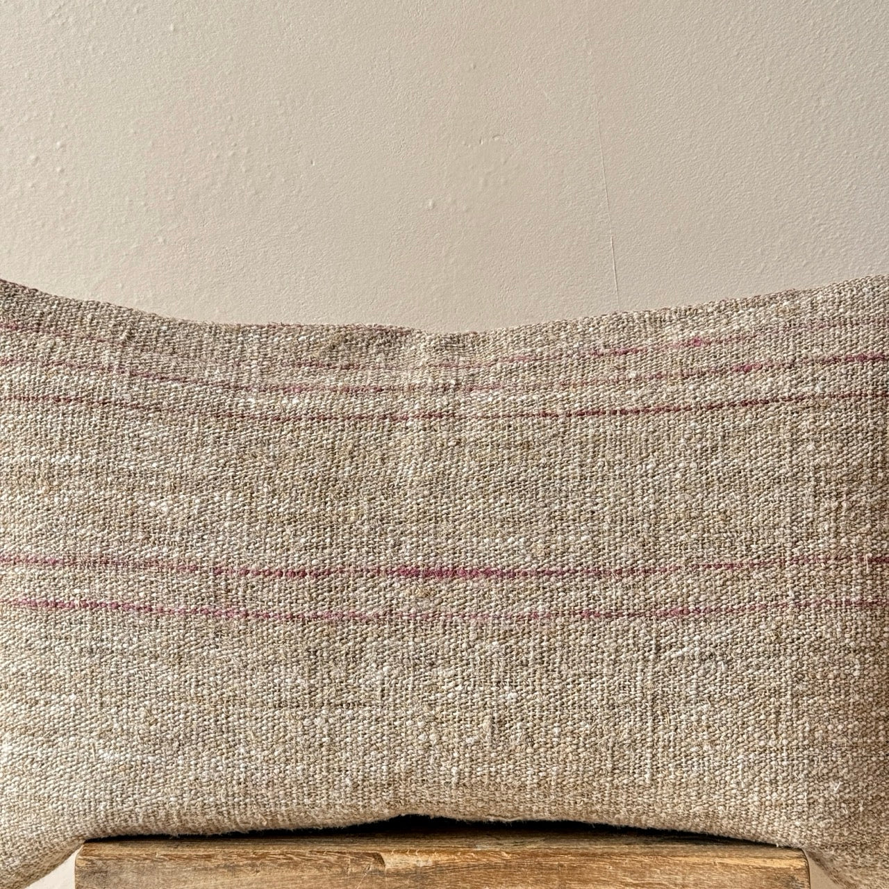 FUNDA DE COJÍN LINO ANTIGUO Nº6 30x50