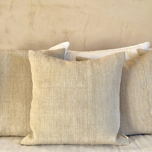 FUNDA DE COJÍN LINO ANTIGUO Nº3 50x50