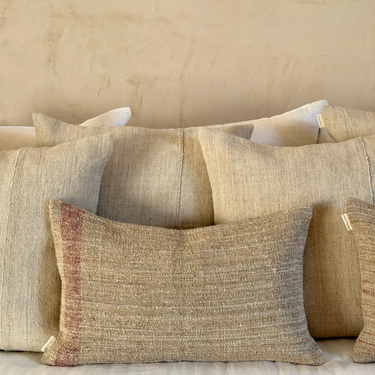 FUNDA DE COJÍN LINO ANTIGUO Nº10 30x50