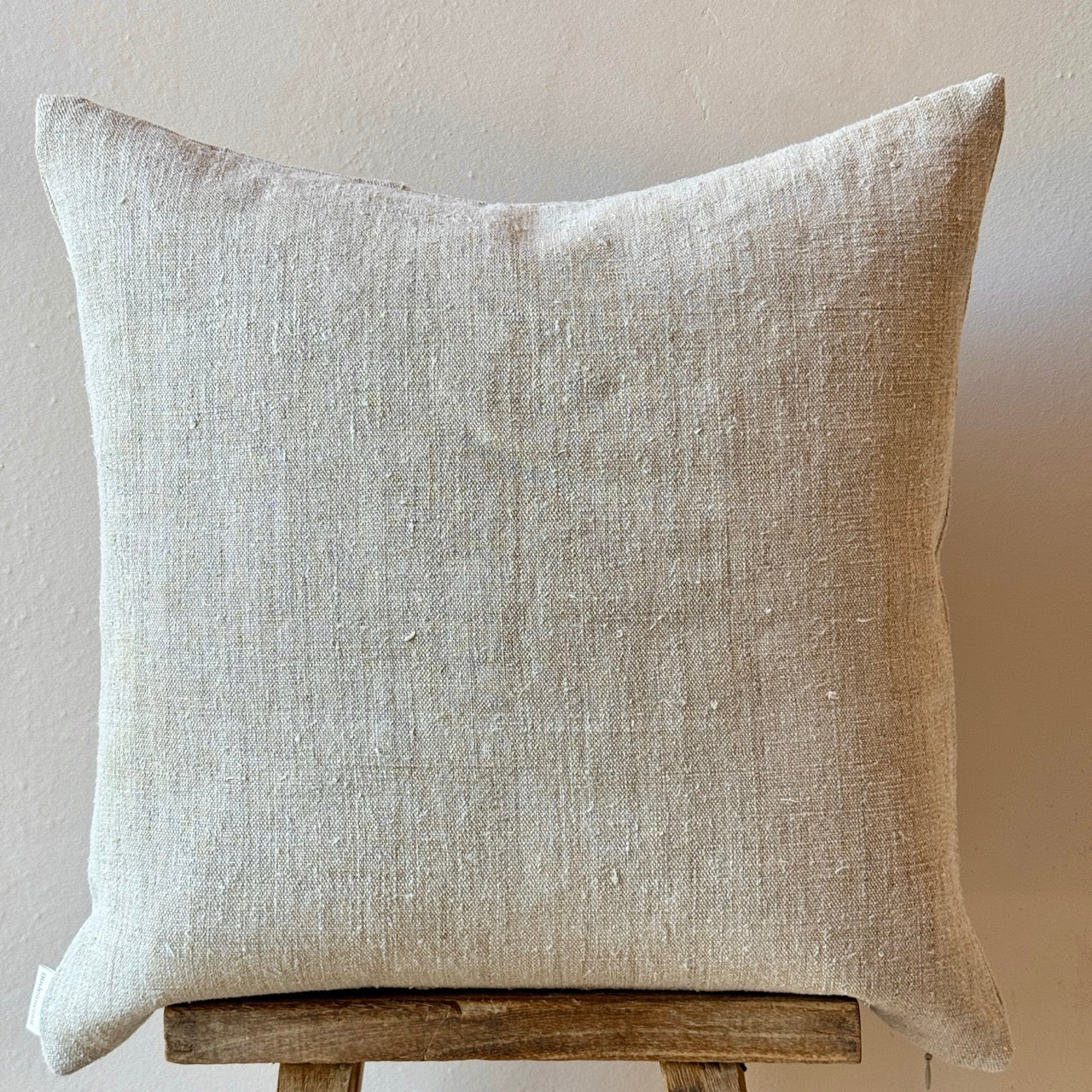 FUNDA DE COJÍN LINO ANTIGUO Nº1 50x50