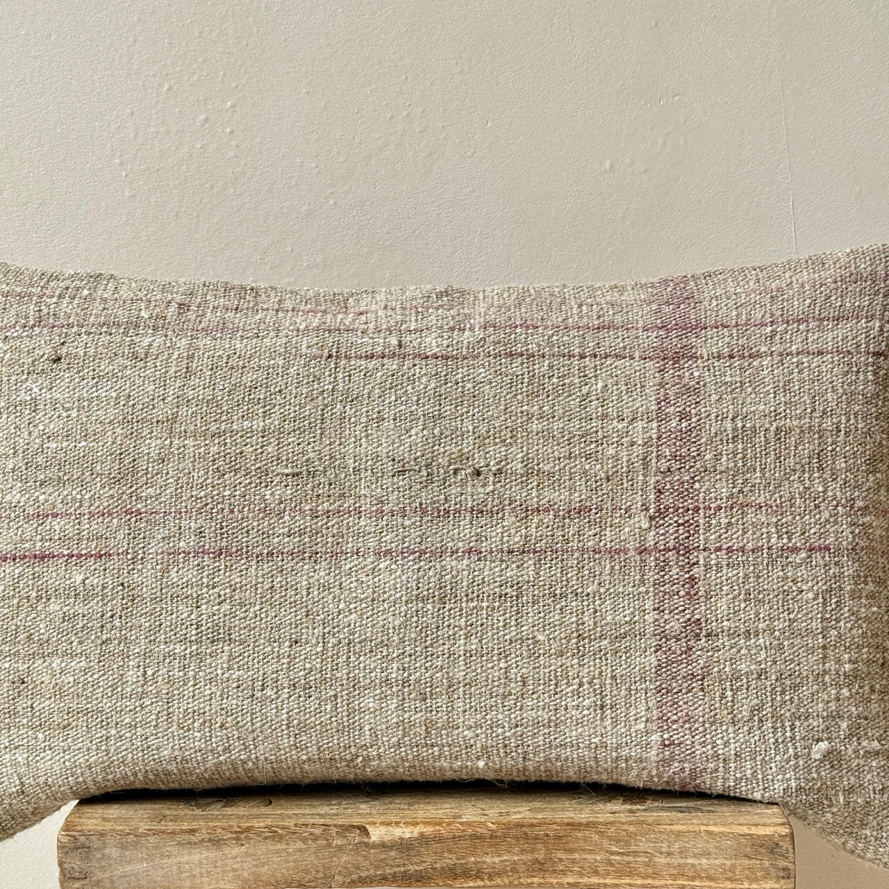 FUNDA DE COJÍN LINO ANTIGUO Nº4 30x50