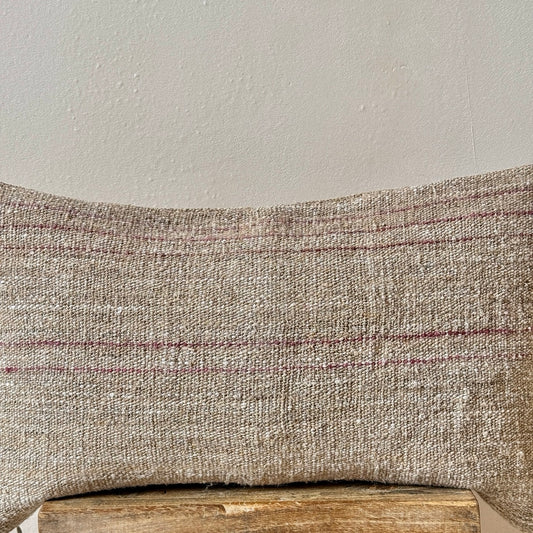 FUNDA DE COJÍN LINO ANTIGUO Nº2 30x50