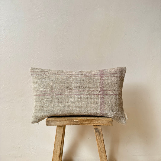 FUNDA DE COJÍN LINO ANTIGUO Nº4 30x50