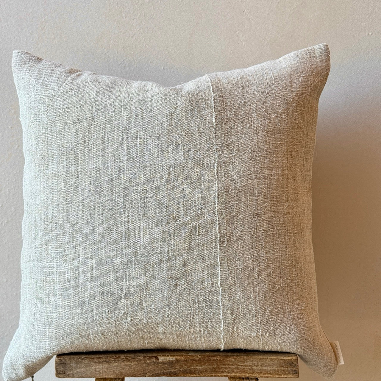 FUNDA DE COJÍN LINO ANTIGUO Nº1 50x50