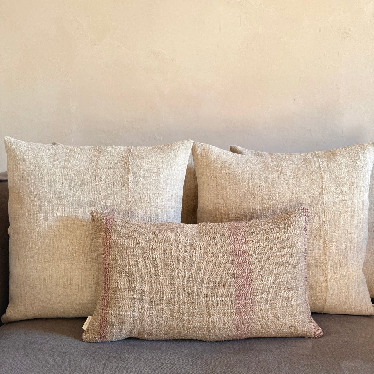 FUNDA DE COJÍN LINO ANTIGUO Nº1 30x50