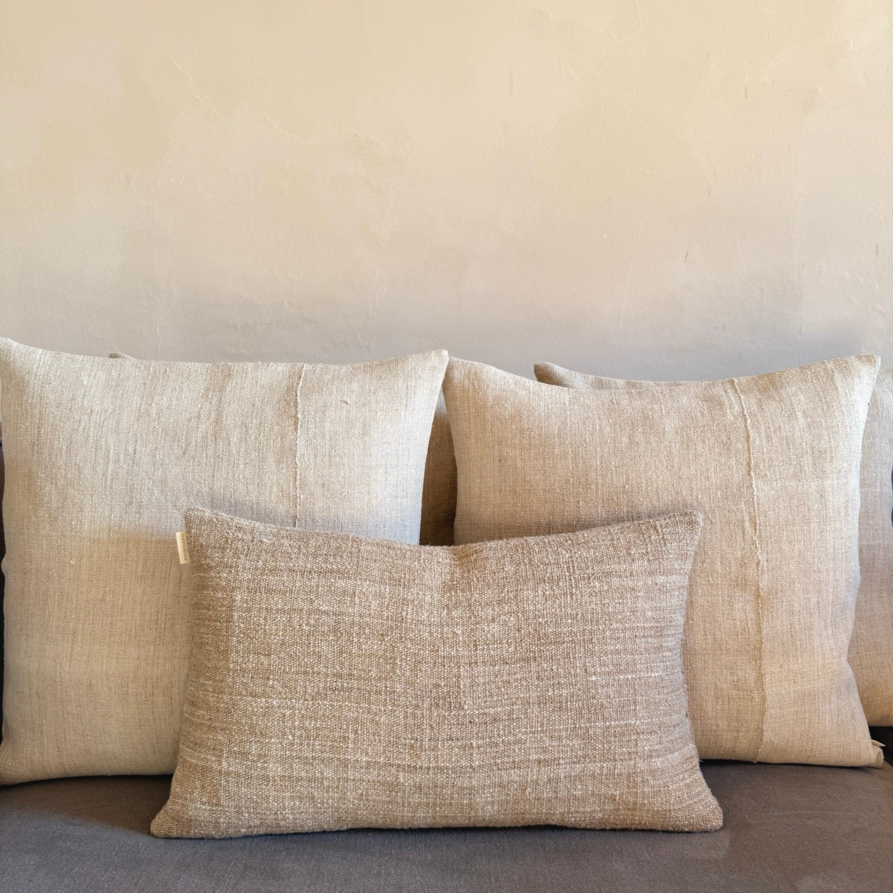 FUNDA DE COJÍN LINO ANTIGUO Nº11 30x50