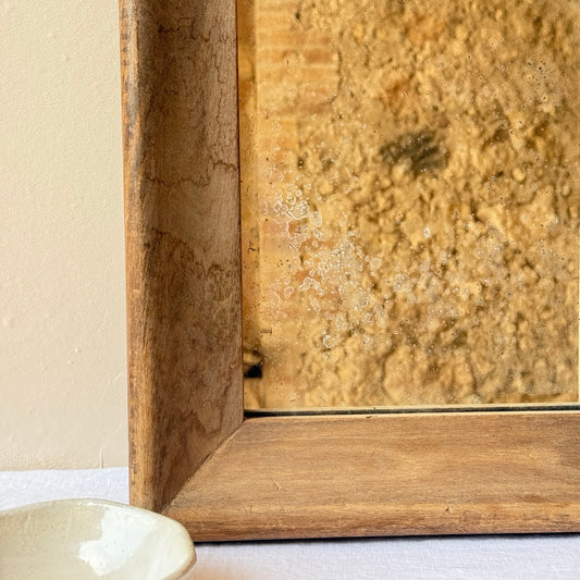 ESPEJO DE MADERA CUADRADO