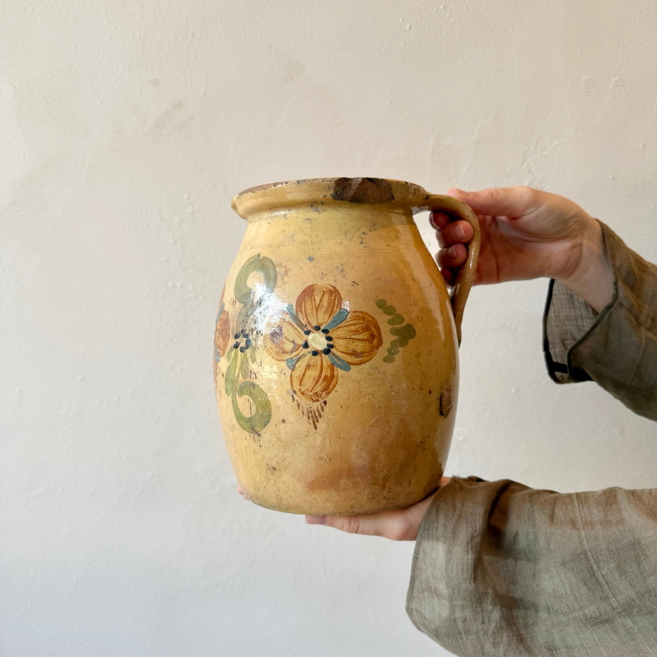 JARRA DECORATIVA FRANCESA FLORES Nº3