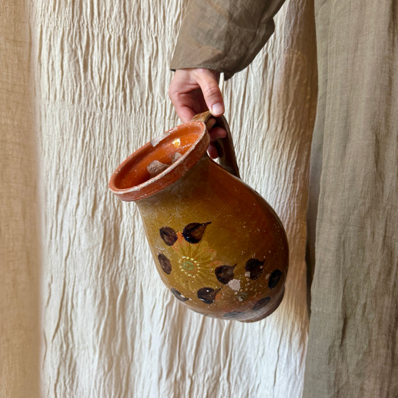 JARRA DECORATIVA FRANCESA FLORES Nº1