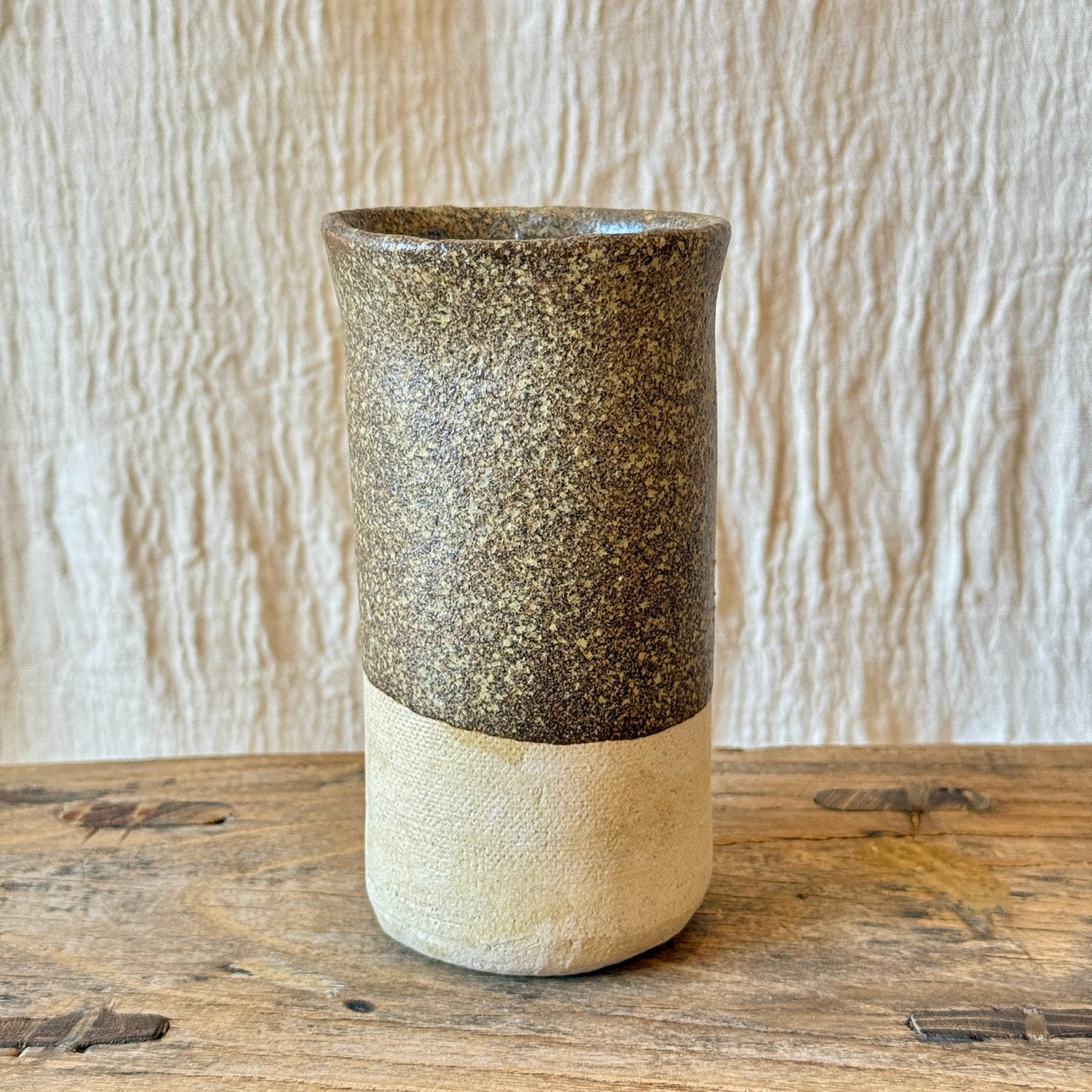 JARRÓN DE CERÁMICA IRREGULAR