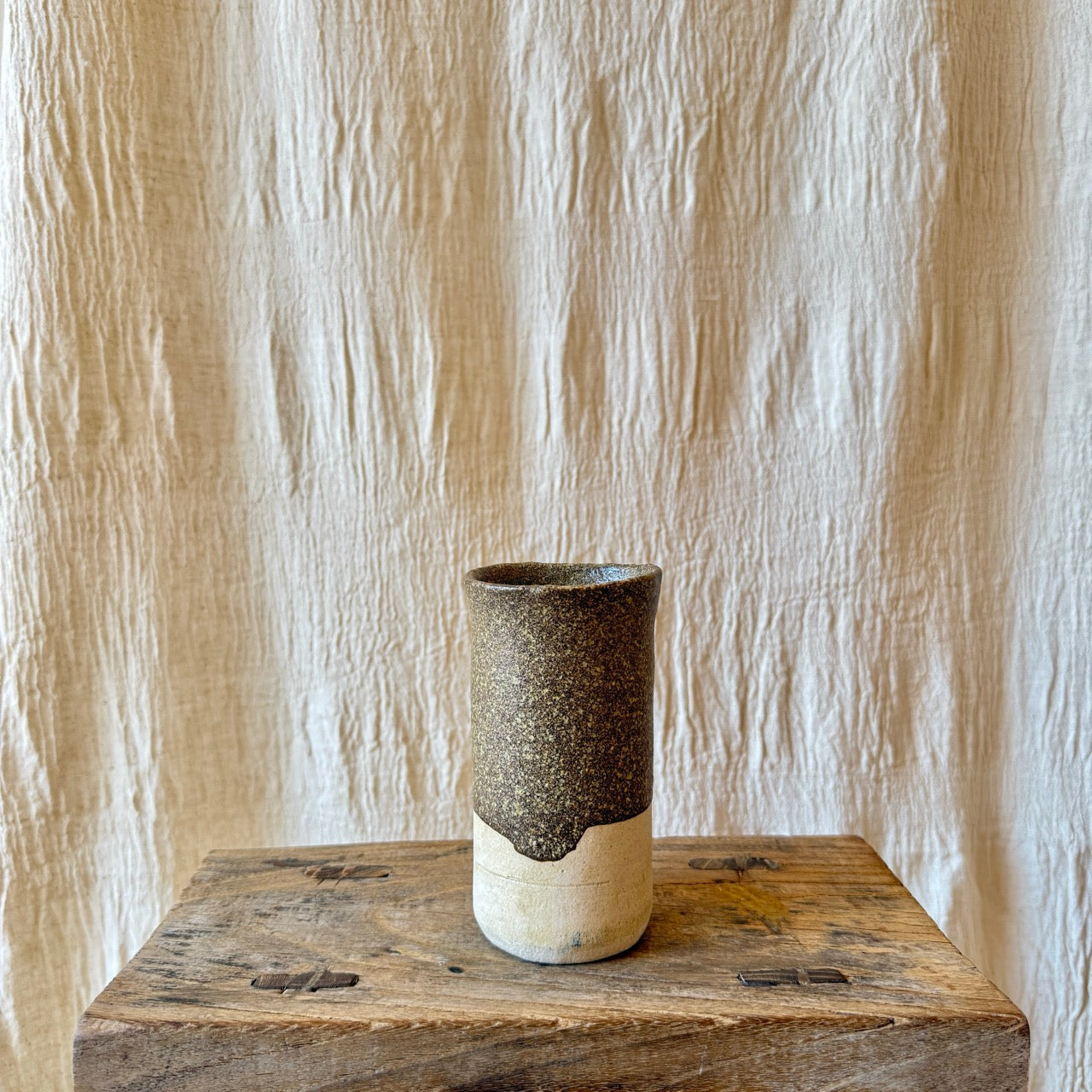 JARRÓN DE CERÁMICA IRREGULAR