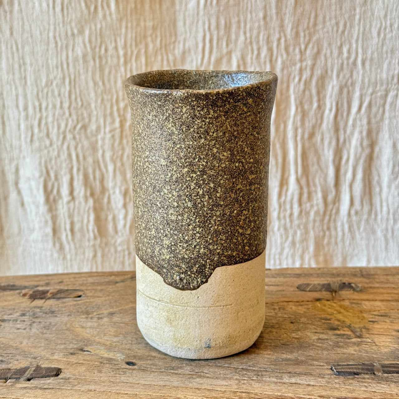 JARRÓN DE CERÁMICA IRREGULAR