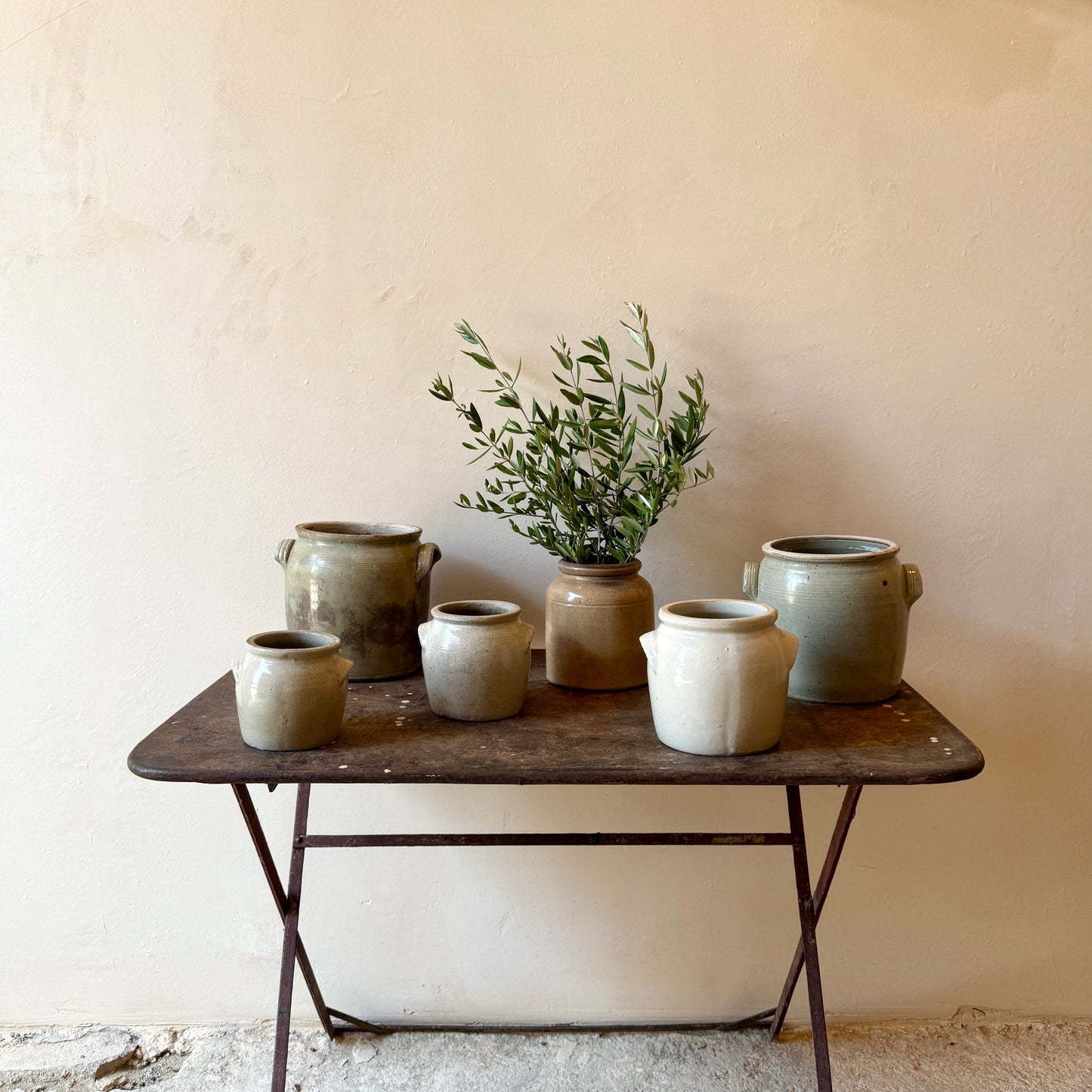 JARRÓN DE CERÁMICA FRANCÉS Nº8