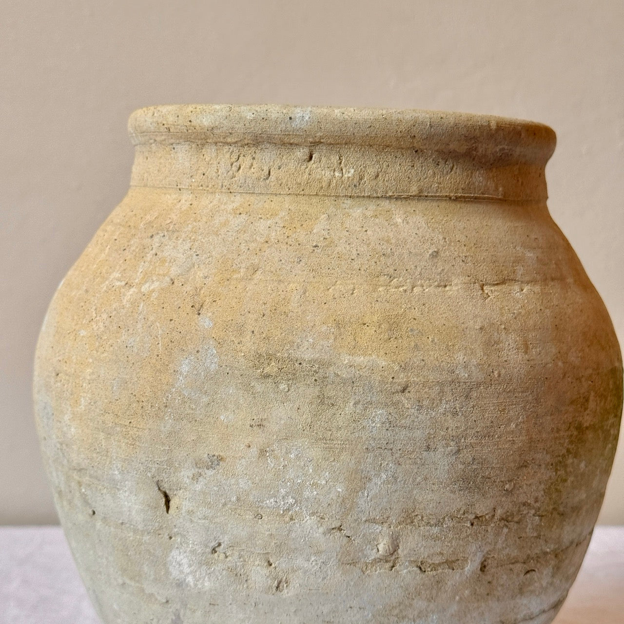 JARRÓN IRREGULAR DE TERRACOTA Nº1