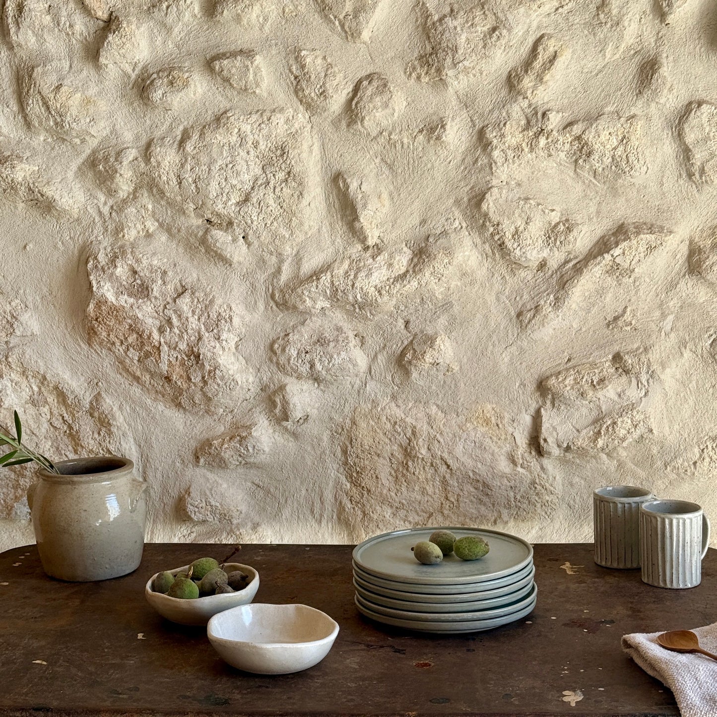 MESA DE HIERRO PLEGABLE FRANCESA