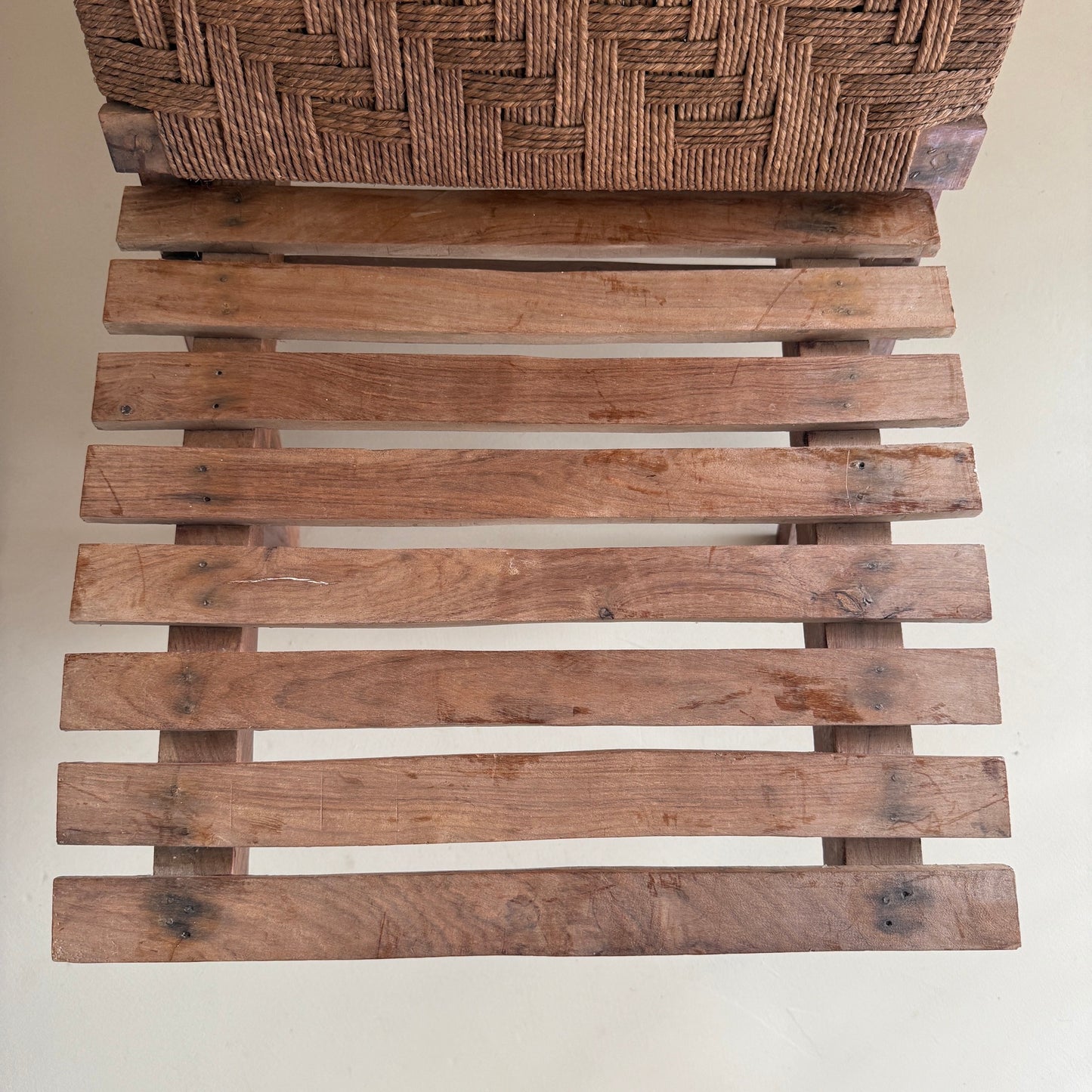 SET DE 2 SILLAS DE MADERA Y RATÁN