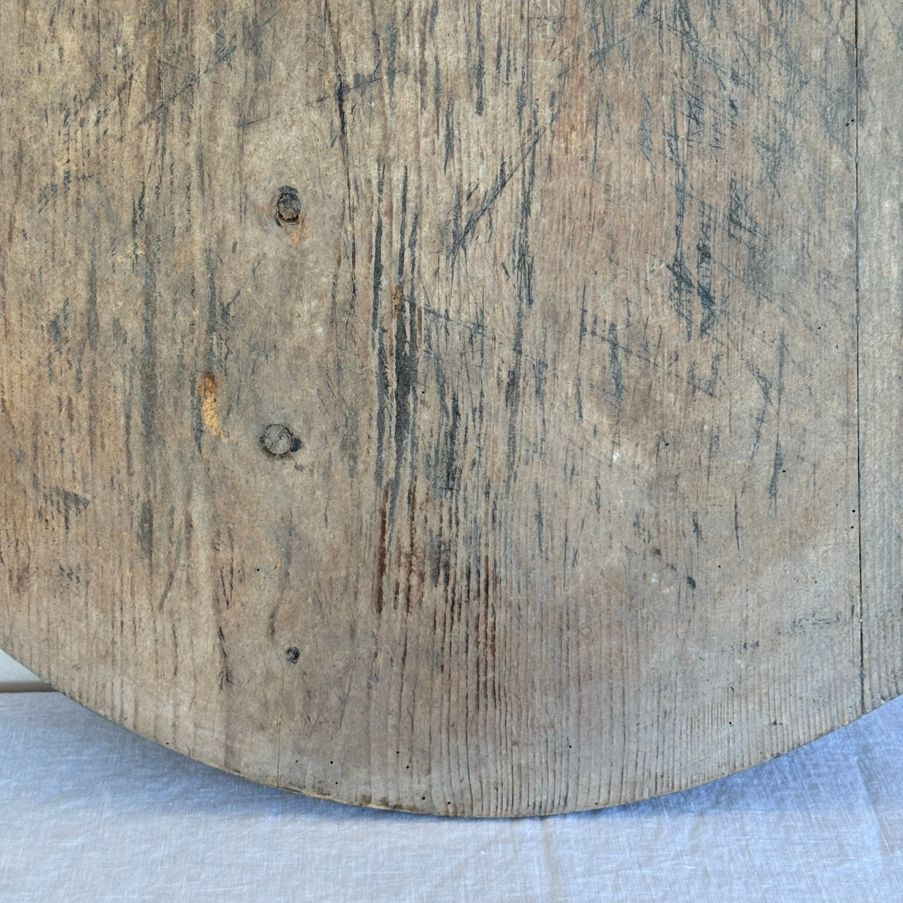 TABLA DE MADERA REDONDA GRANDE